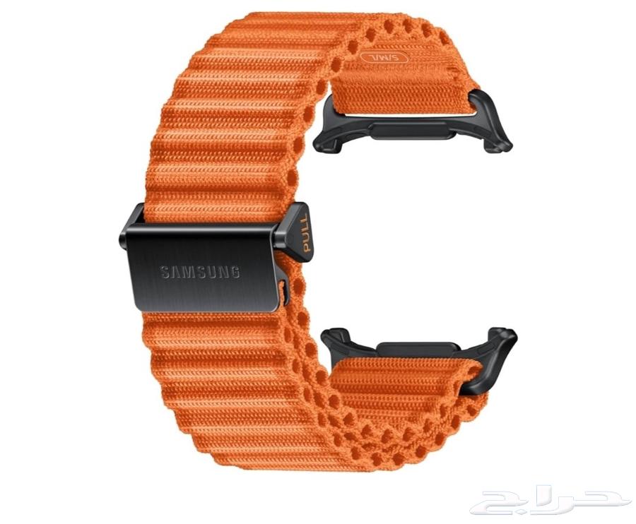 عرض خاص سوار قماش برتقالي ساعة سامسونج الترا64479792019842110