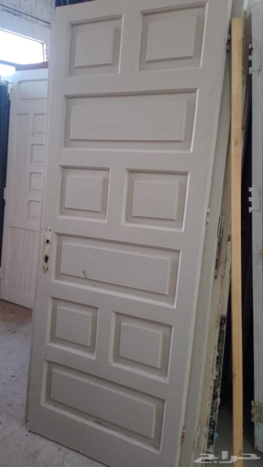 ابواب خشب مستخدم نظيف وشبابيك مستعمله للبيع نضيفه64481018832514112