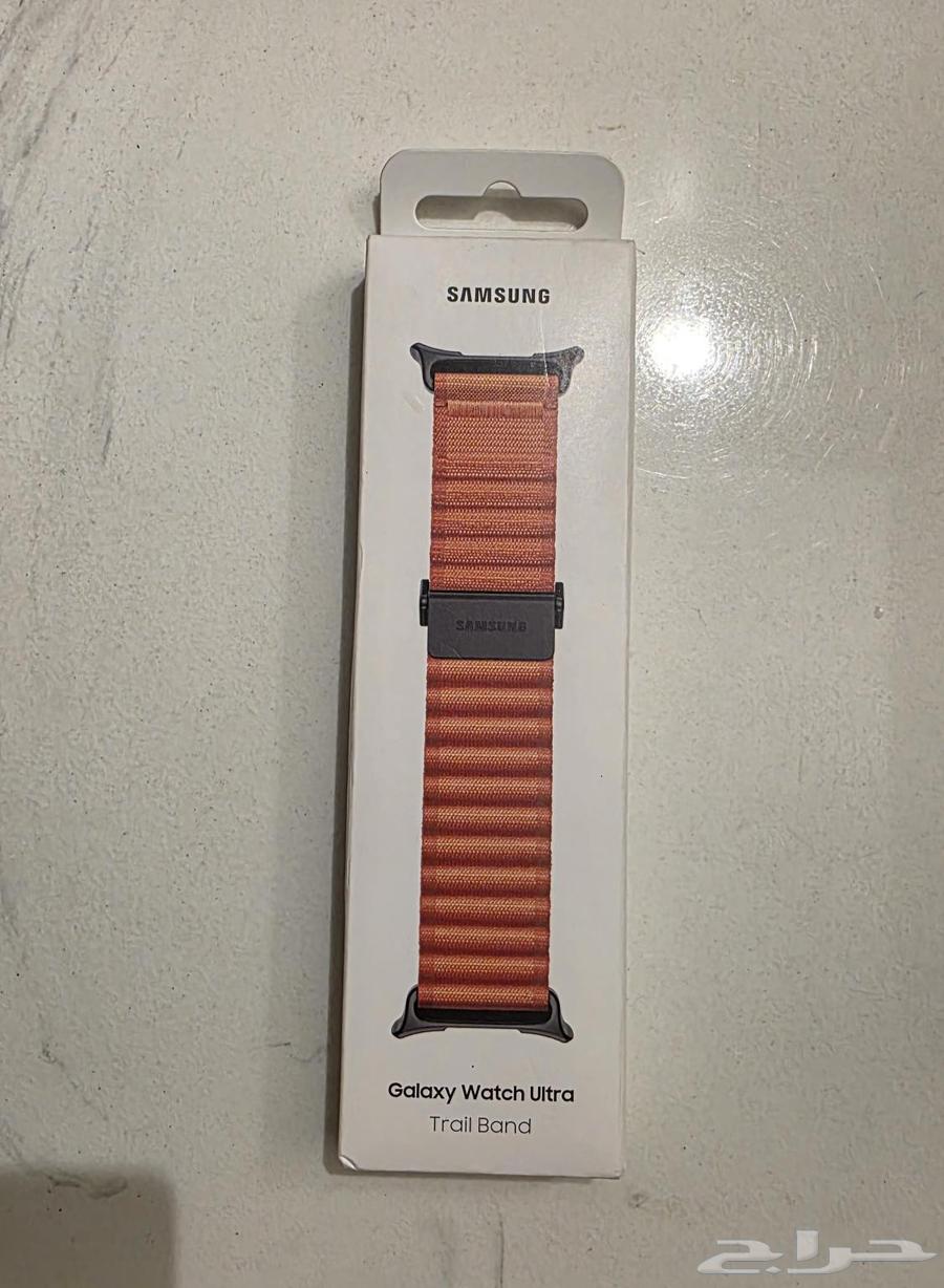 عرض خاص سوار قماش برتقالي ساعة سامسونج الترا64479792019842113
