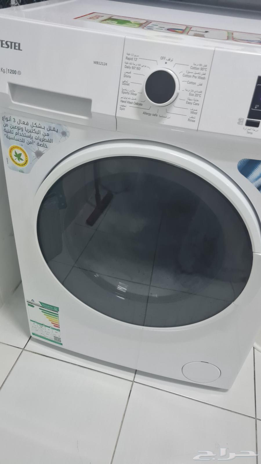 غسالة اتوماتيك تعبئه أمامية 12كيلو فيستل صناعة تركيا64479369727235113