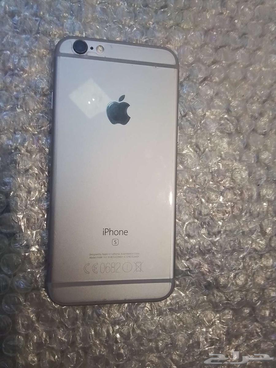ايفون 6s رصاصي64 قيقا بطارية 69  فيه نقط في الشاشه ولم يفك64480007175041111