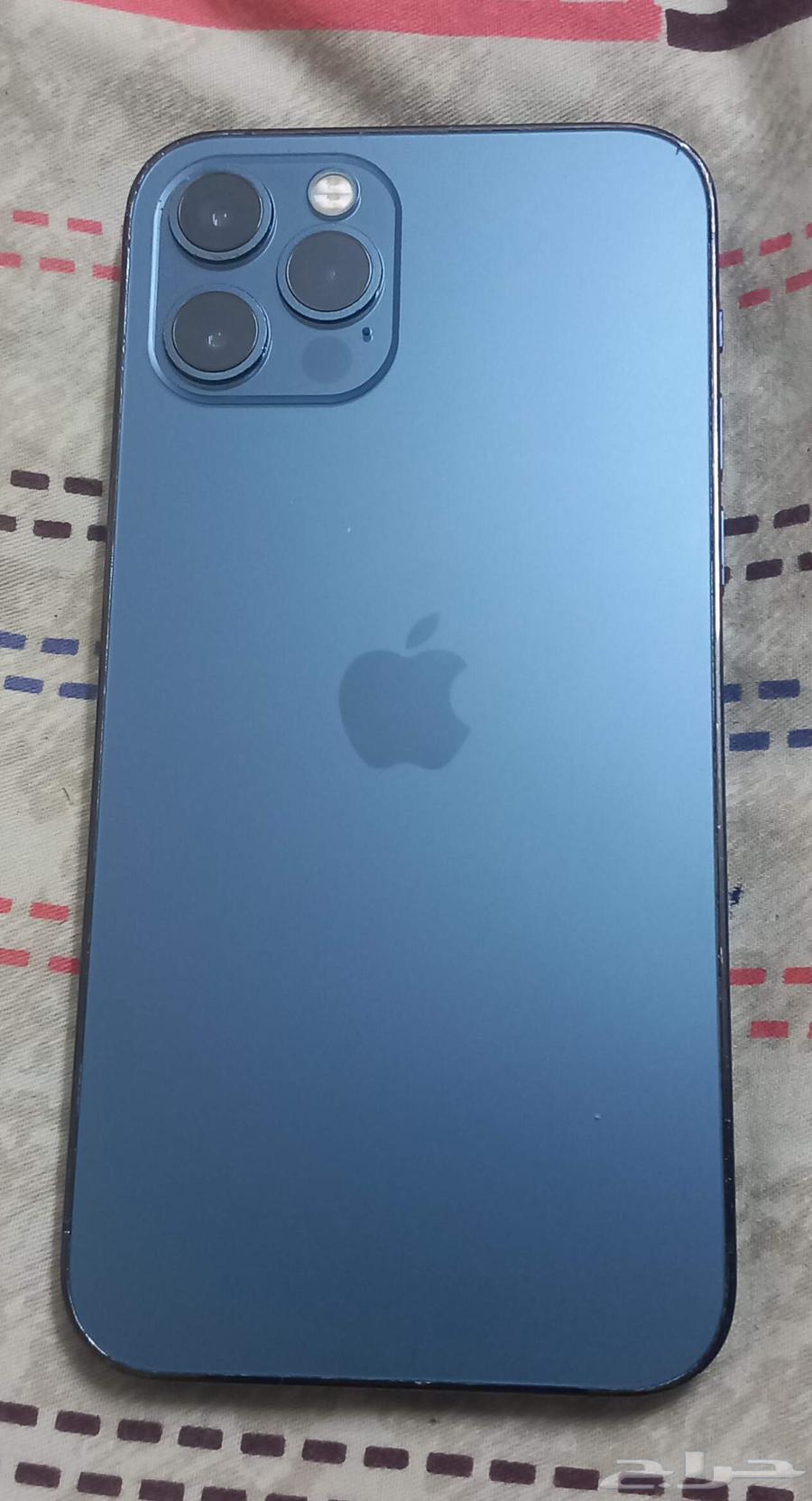 ايفون 12 برو مساحه 512 بطاريه 76 جهاز نضيف السعر 140064486260473729110