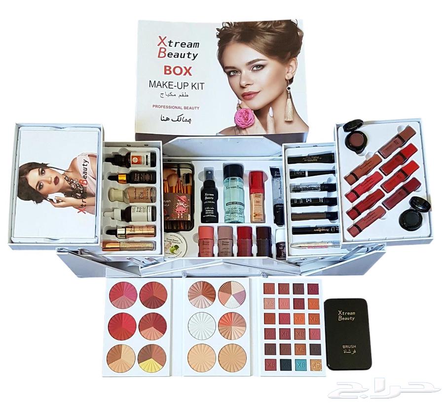 طقم بوكس ميكاب متكامل للمحترفات64480222272642110