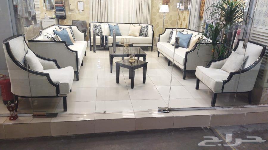 Sofa Al-Habeh, detailed and ready, upholstery available for all types of sofas, installment plans available64479729520513112