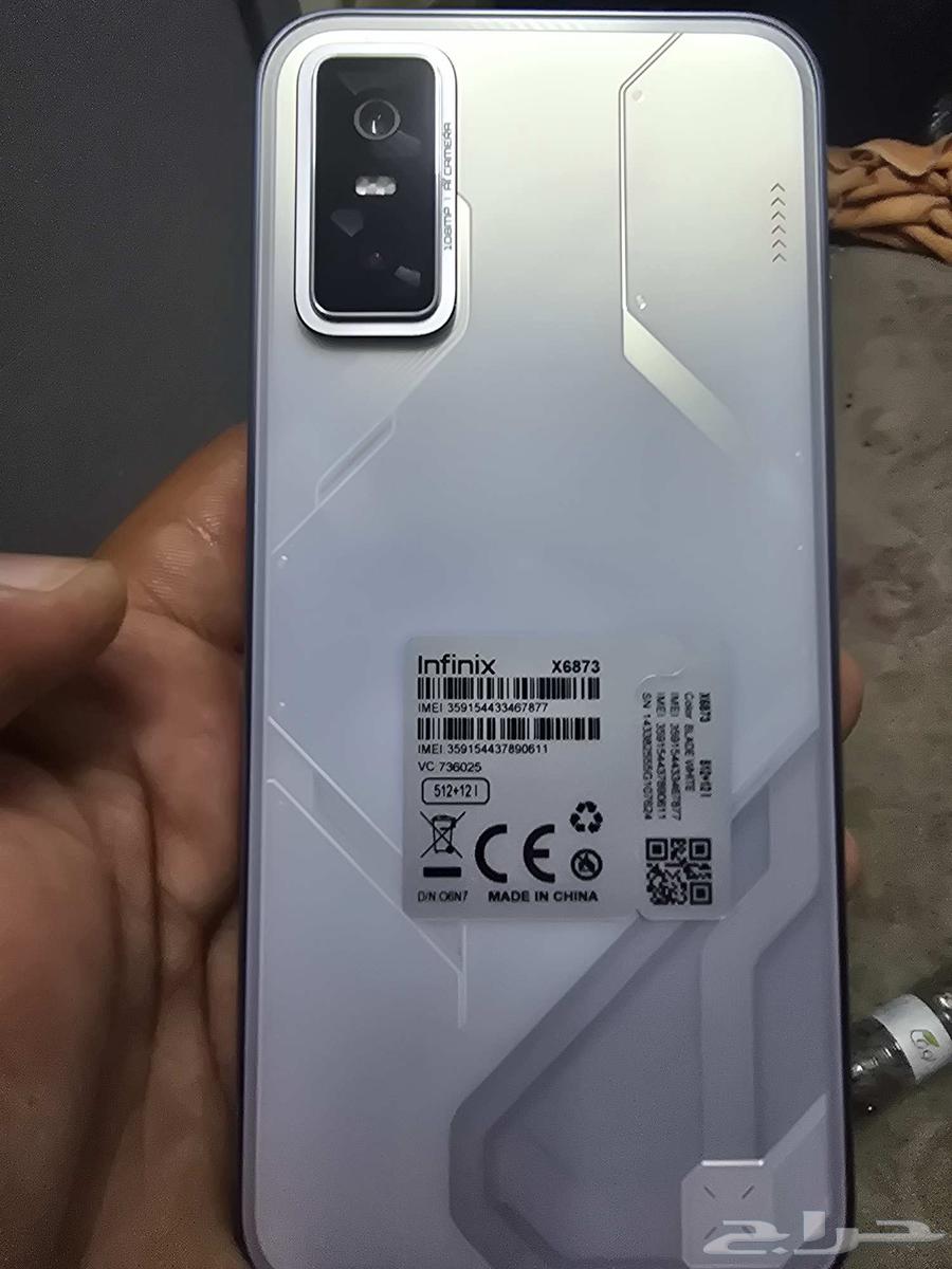 انفنكسgt30 برو لسه جديد بقالو 5 ايام بظبط64484662151042112