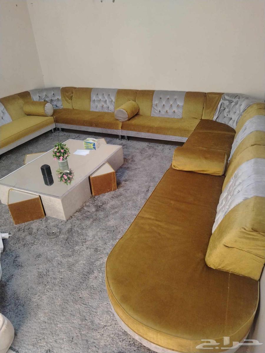 9-piece sofa set used for seven months, like new with cover64483369224067110