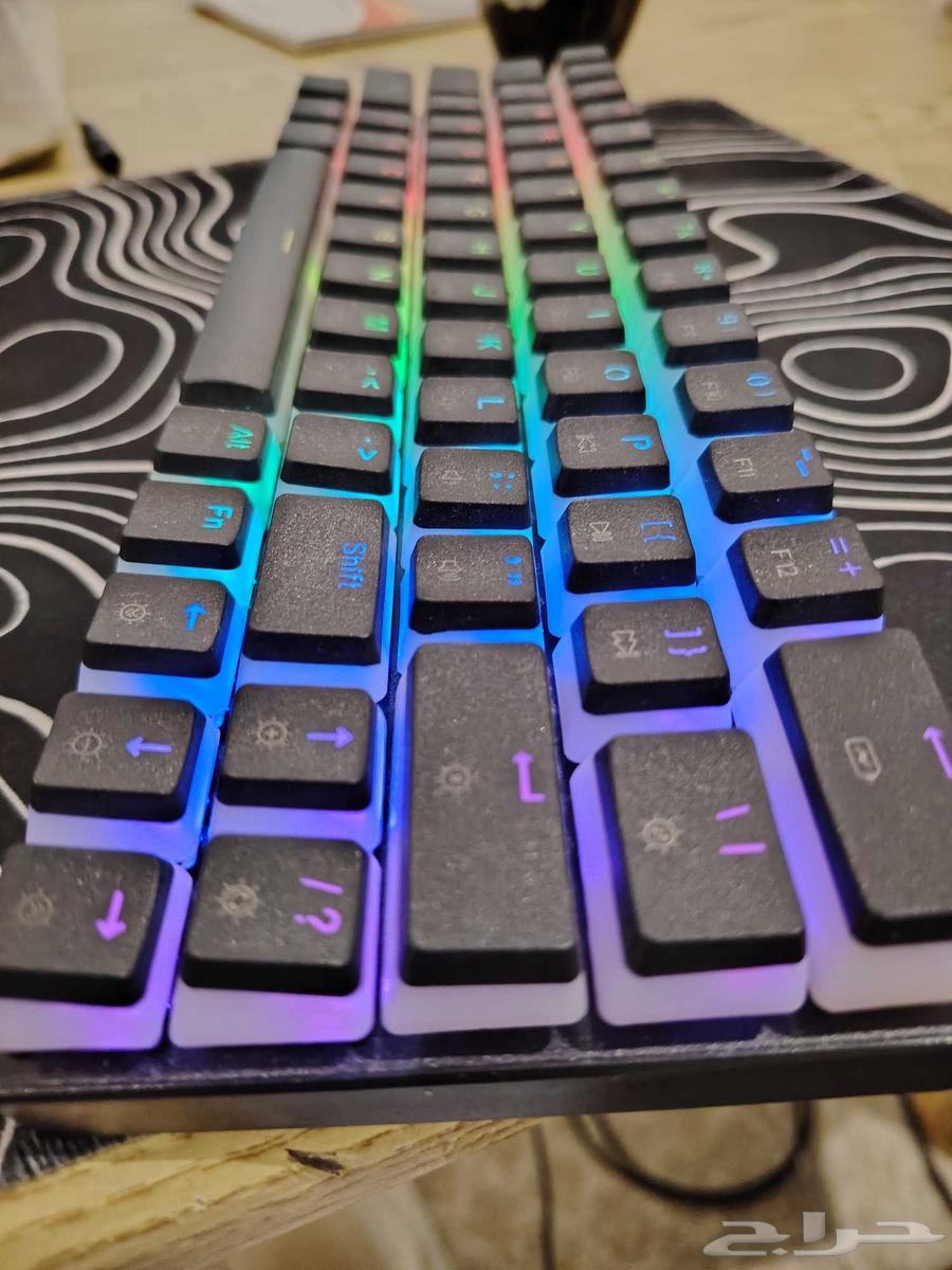 كيبورد جايمنج متعدد الألوان يعتبر جديد64480606453251110