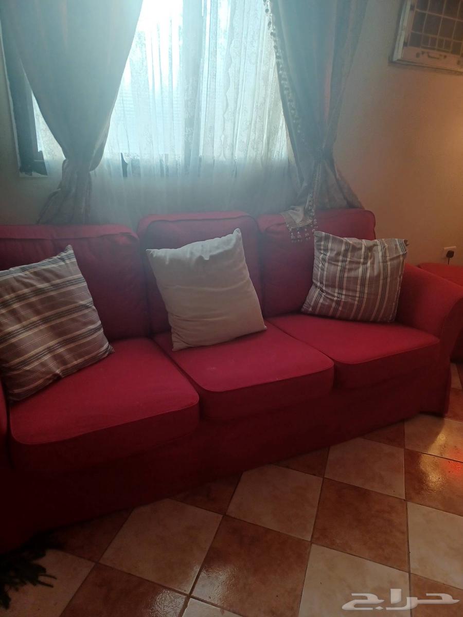 كنب ايكيا اربع قطع نظيف جدا64483369251458110