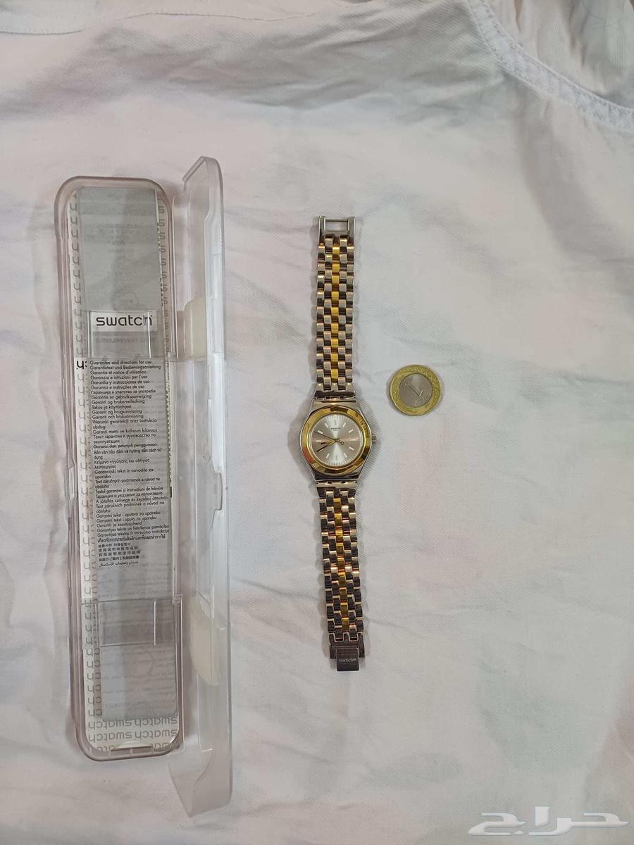 ساعة فنتج سواتش مخزنة جديدة تماما مع كامل ملحقاتها64485392734979110