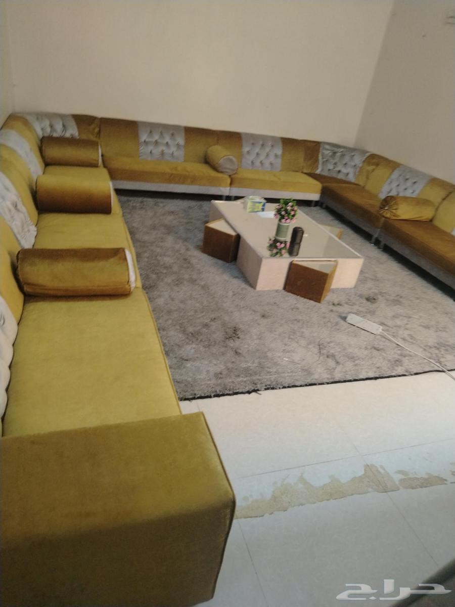 9-piece sofa set used for seven months, like new with cover64483369224067111