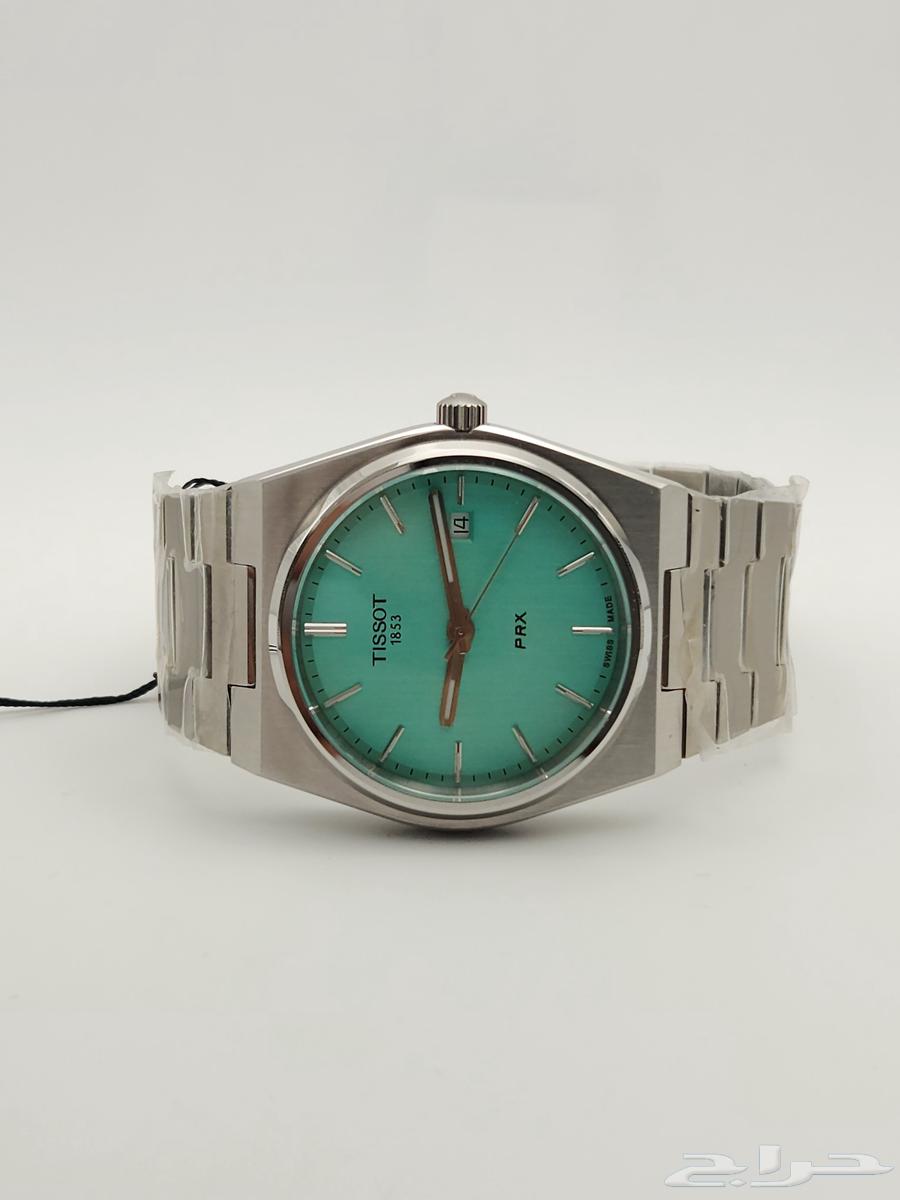 ساعة تيسوت رجالية تيفاني جديدة (Tissot PRX)64482444438017114