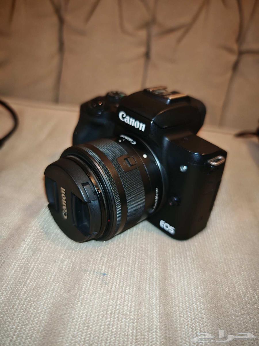 كاميرا كانون Canon EOS M50 Mark II بعدسة 15-45mm   حالة جيدة64481764253699111