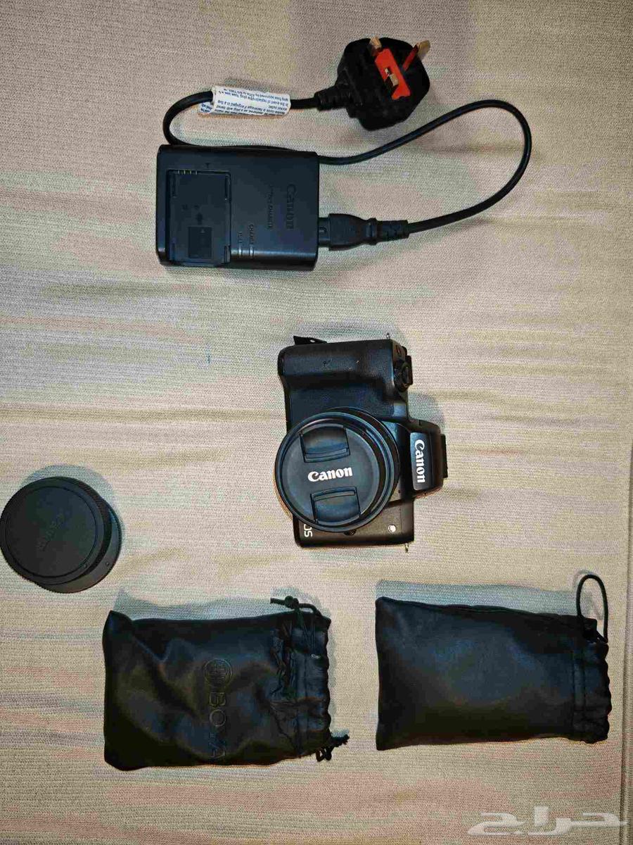 كاميرا كانون Canon EOS M50 Mark II بعدسة 15-45mm   حالة جيدة64481764253699114