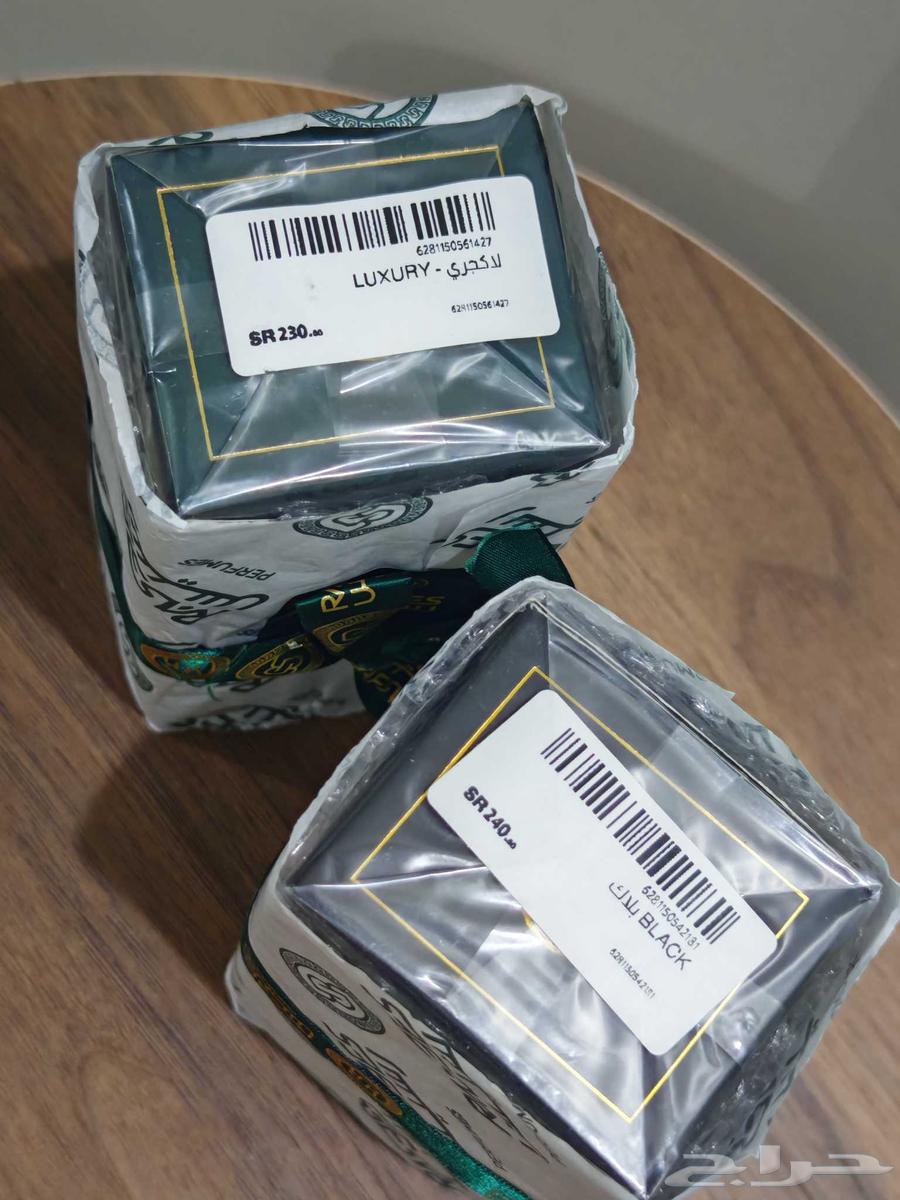 عطر رسيس ( لاكجري و بلاك ) جديده بسعر مخفض64484511768705111