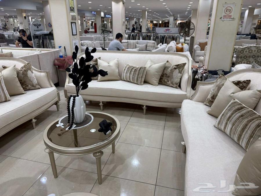 Sofa Al-Habeh, detailed and ready, upholstery available for all types of sofas, installment plans available64479729520513114