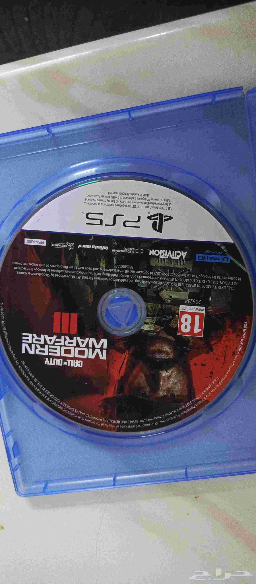 شريط لعبة مودرن وارفير 3 نسخة الفايف 564484703560963110