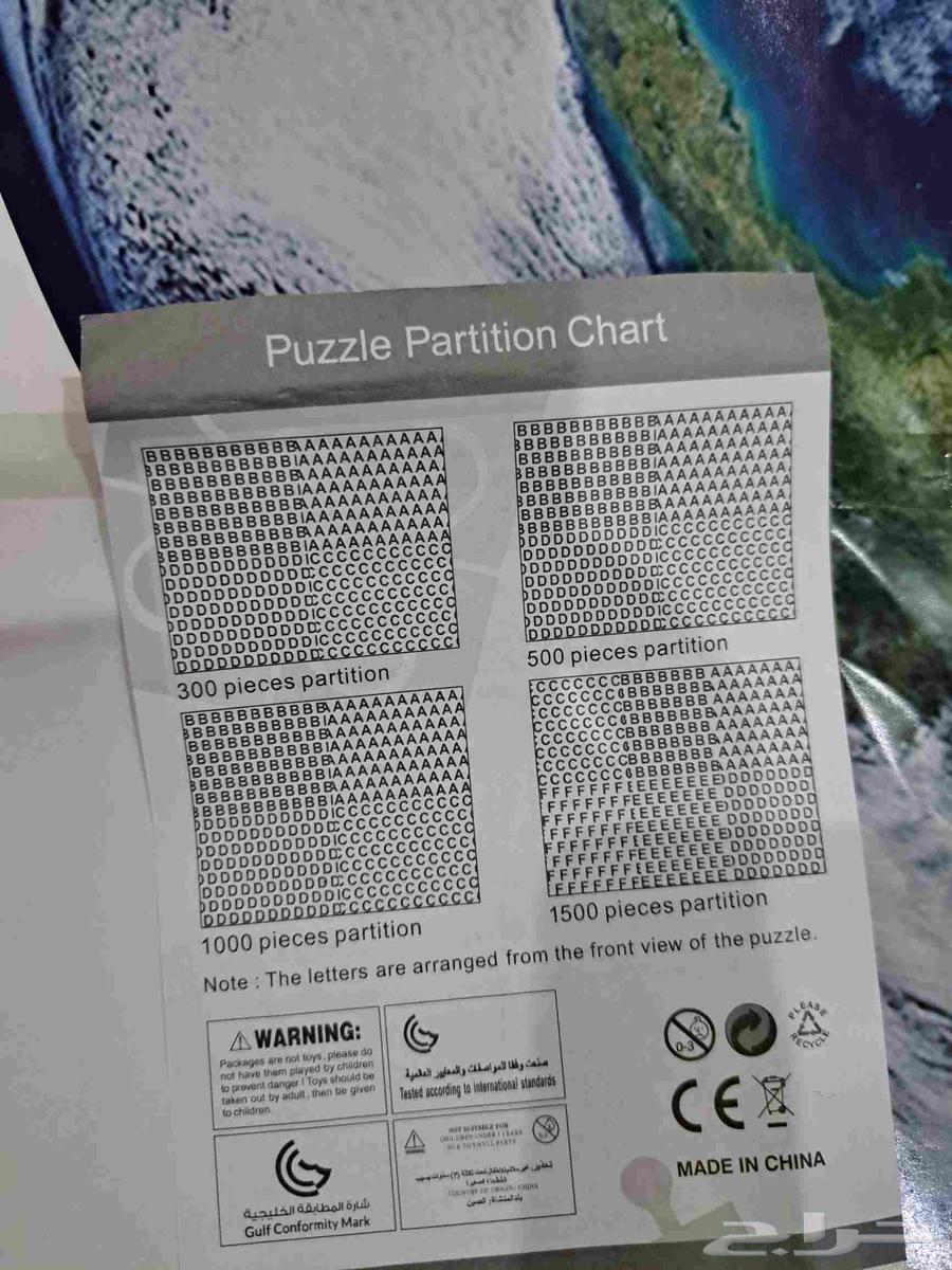 بازل الأرض Earth Puzzle64485985230338113