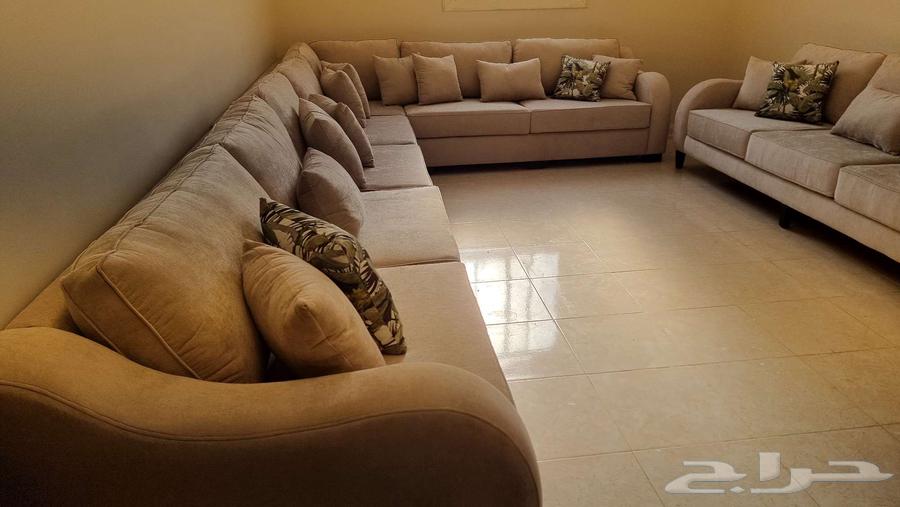 Sofa Al-Habeh, detailed and ready, upholstery available for all types of sofas, installment plans available64479729520513110