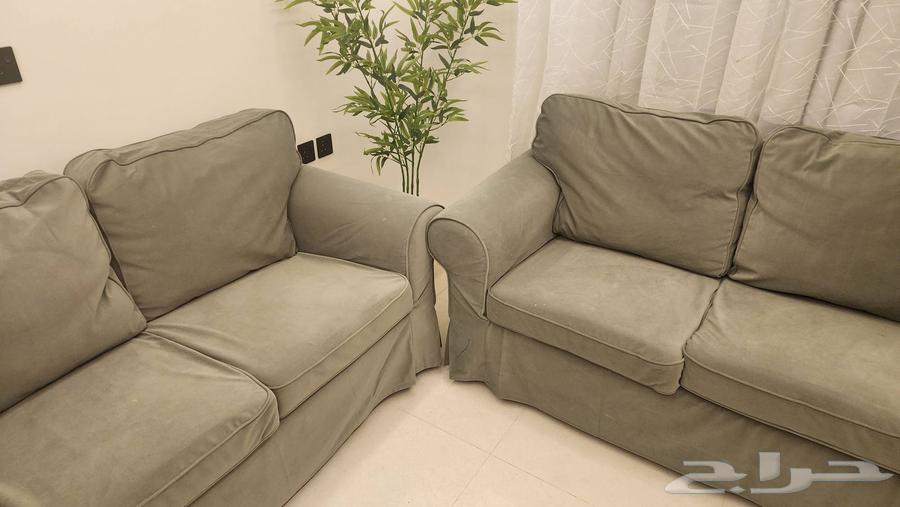 IKEA Sofa, 2 Pieces, Each Sofa with Three Seats64481005162369112