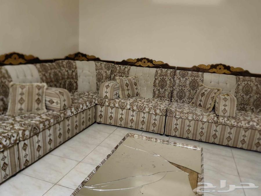 Very clean sofa, large table, glass broken, as shown in the picture, and six service tables64482498618882110