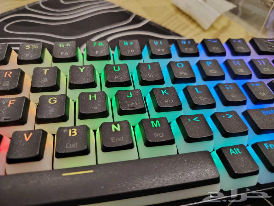 كيبورد جايمنج متعدد الألوان يعتبر جديد64480606453251111