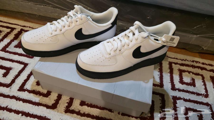 Air force 1 black and white original with tags اير فورس 164483328413571110