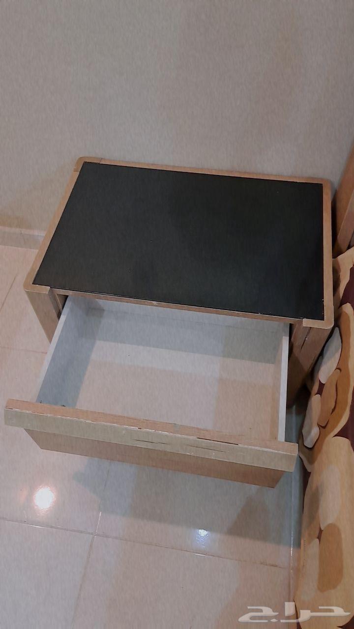 سرير و كومودينة مودرن خشب تركي64485875263105110