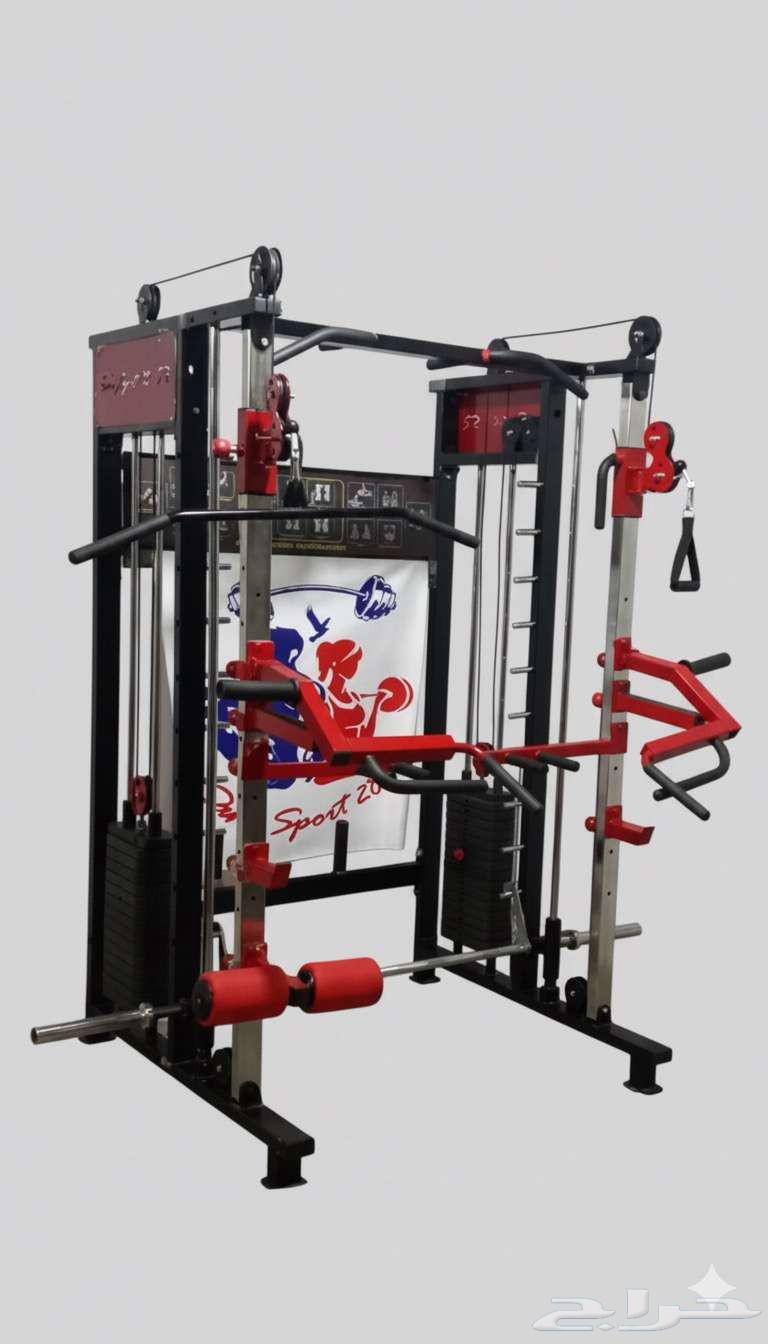 جهاز تدريب متكامل سمث بار كروس كيبل كل التمارين جديد 7 في 164414395441537110