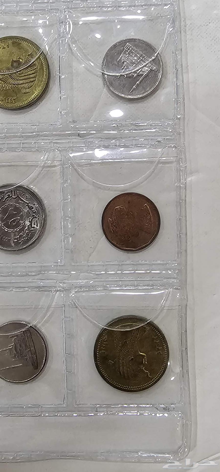 Egyptian coins in an envelope64480112486147113