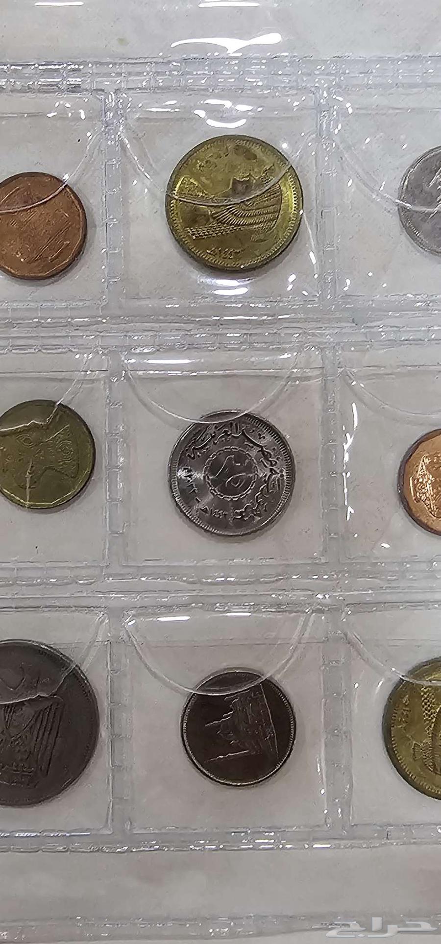 Egyptian coins in an envelope64480112486147114