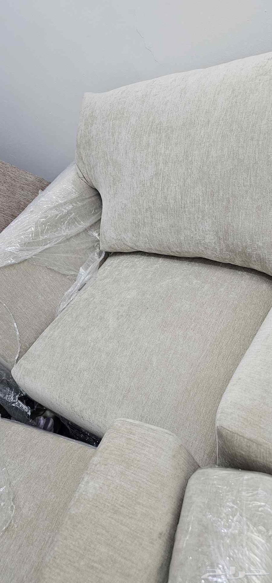 كنب 3 قطع جديد قطعه 3 أشخاص وقطعه شخصين وقطعه شخص واحد64480194610051111