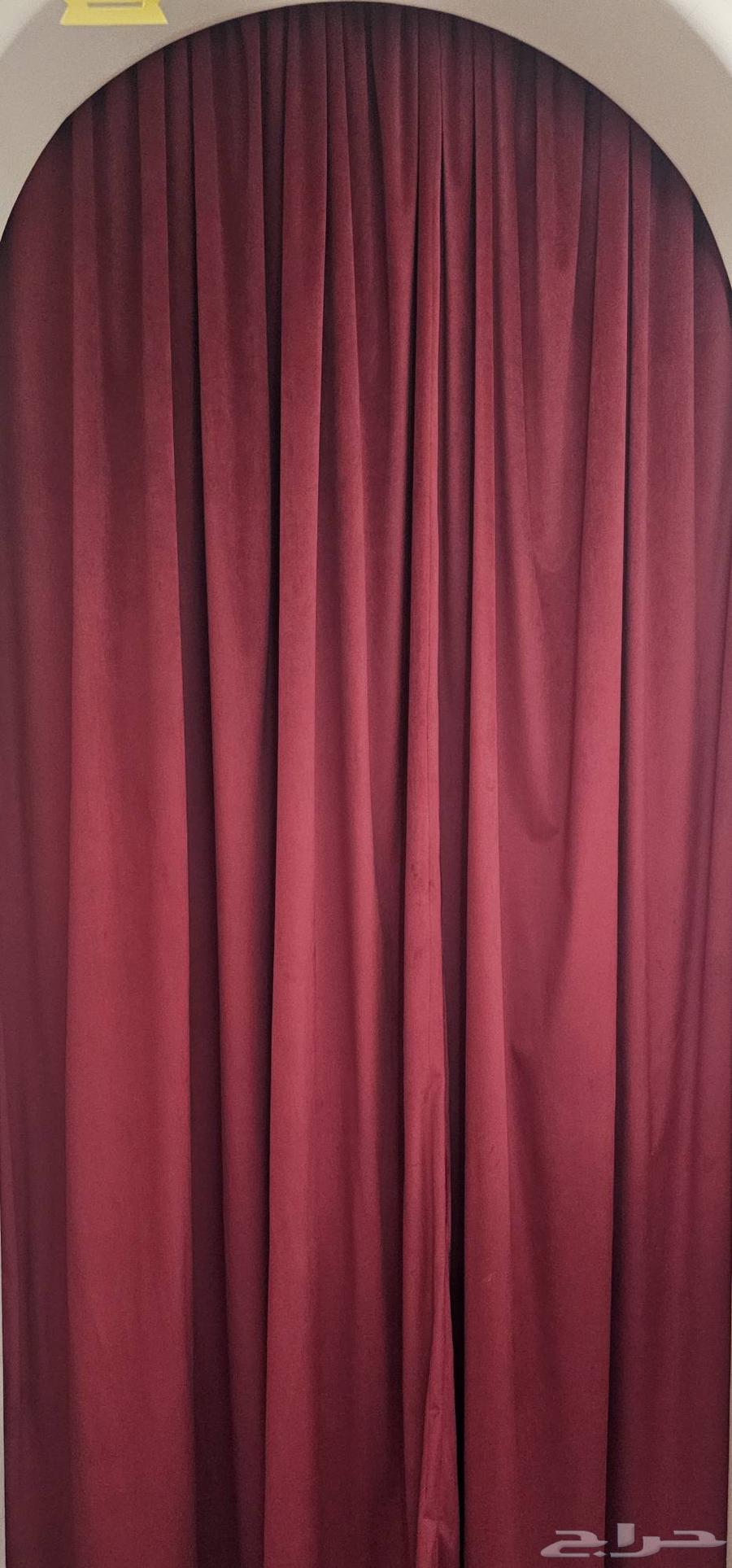 Oud color curtain ... used clean64479120050306111