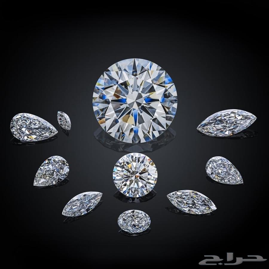 حجر ماسي المظهر 12 قيراط مع شهادة GRA64489600752641110