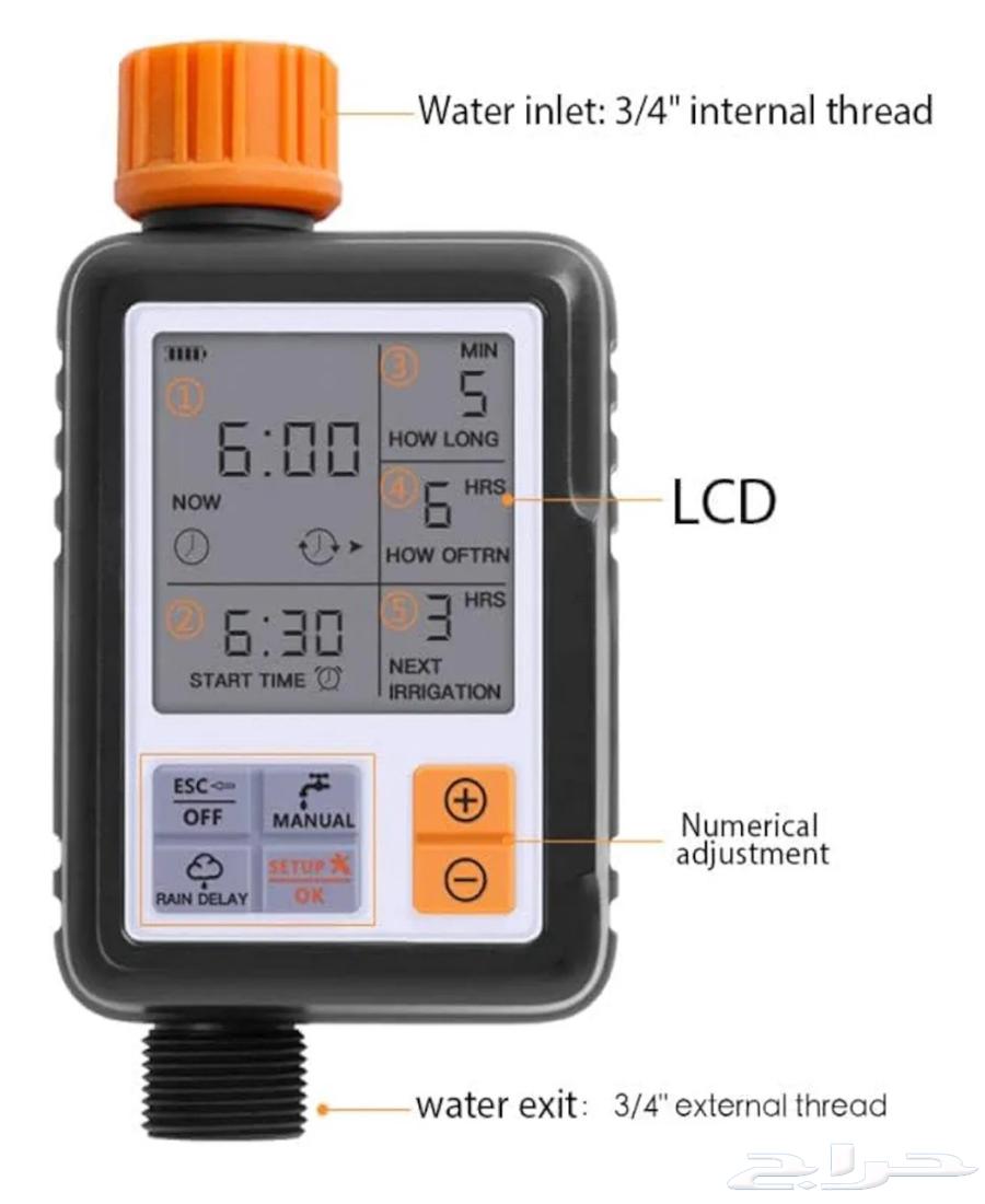 Fresh Stock Digital Water Timer for Garden Use64488934402947110