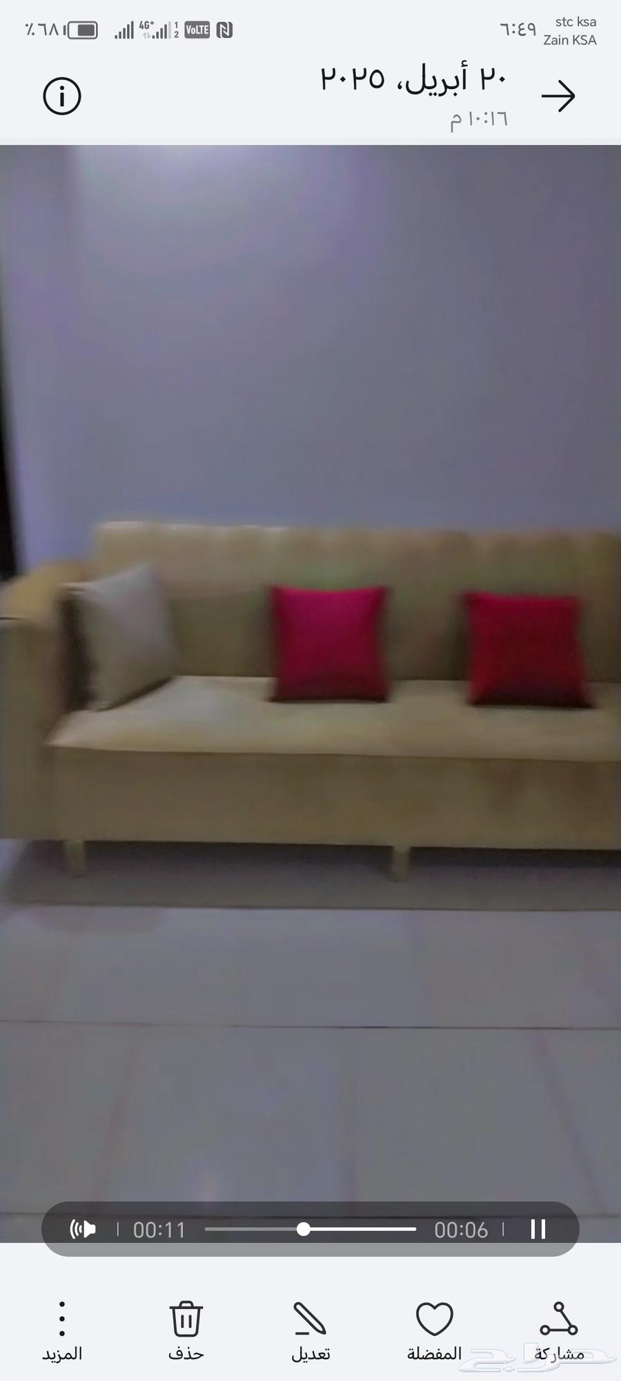 سلام طقم مجلس كااامل او صاله تقريبا 13 متر كبير للبيع64492380092802110