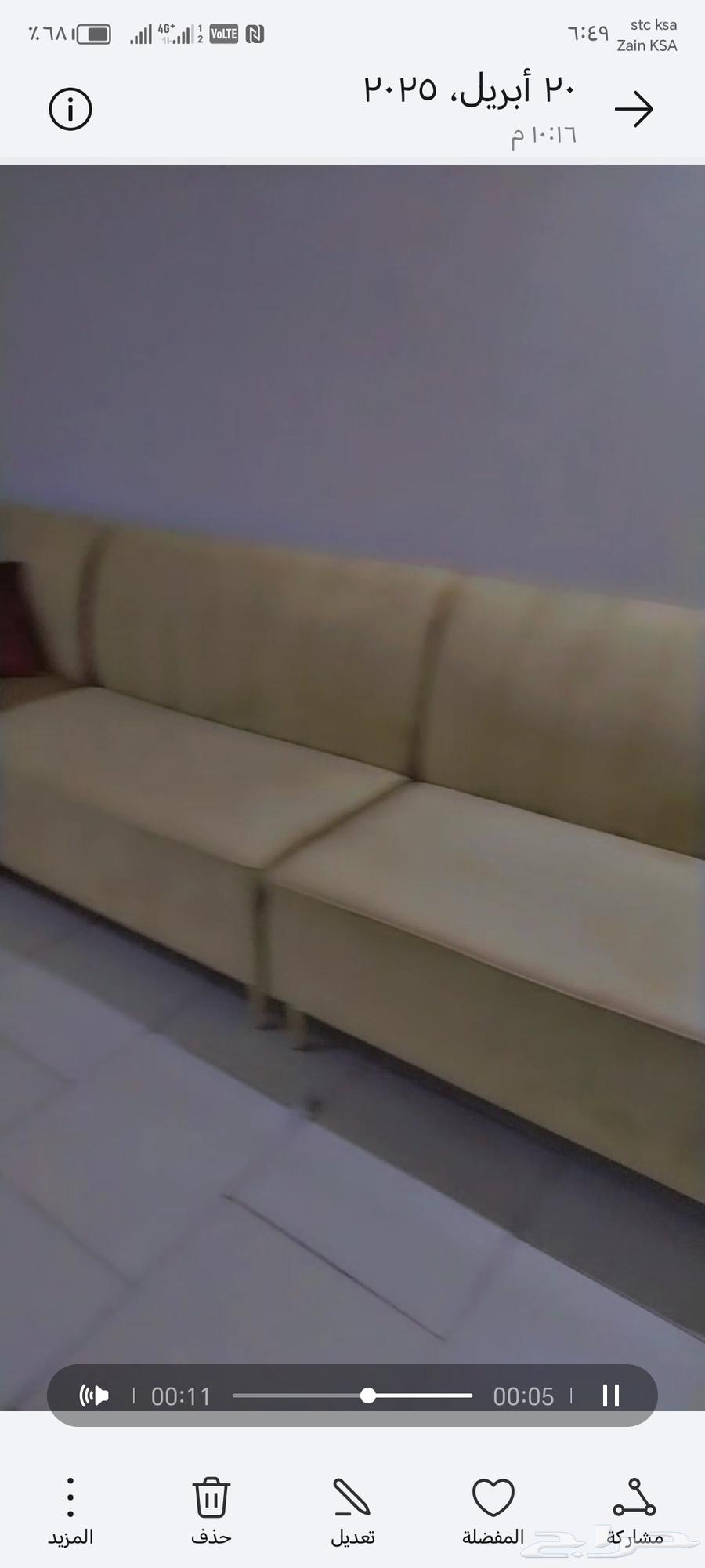 سلام طقم مجلس كااامل او صاله تقريبا 13 متر كبير للبيع64492380092802111