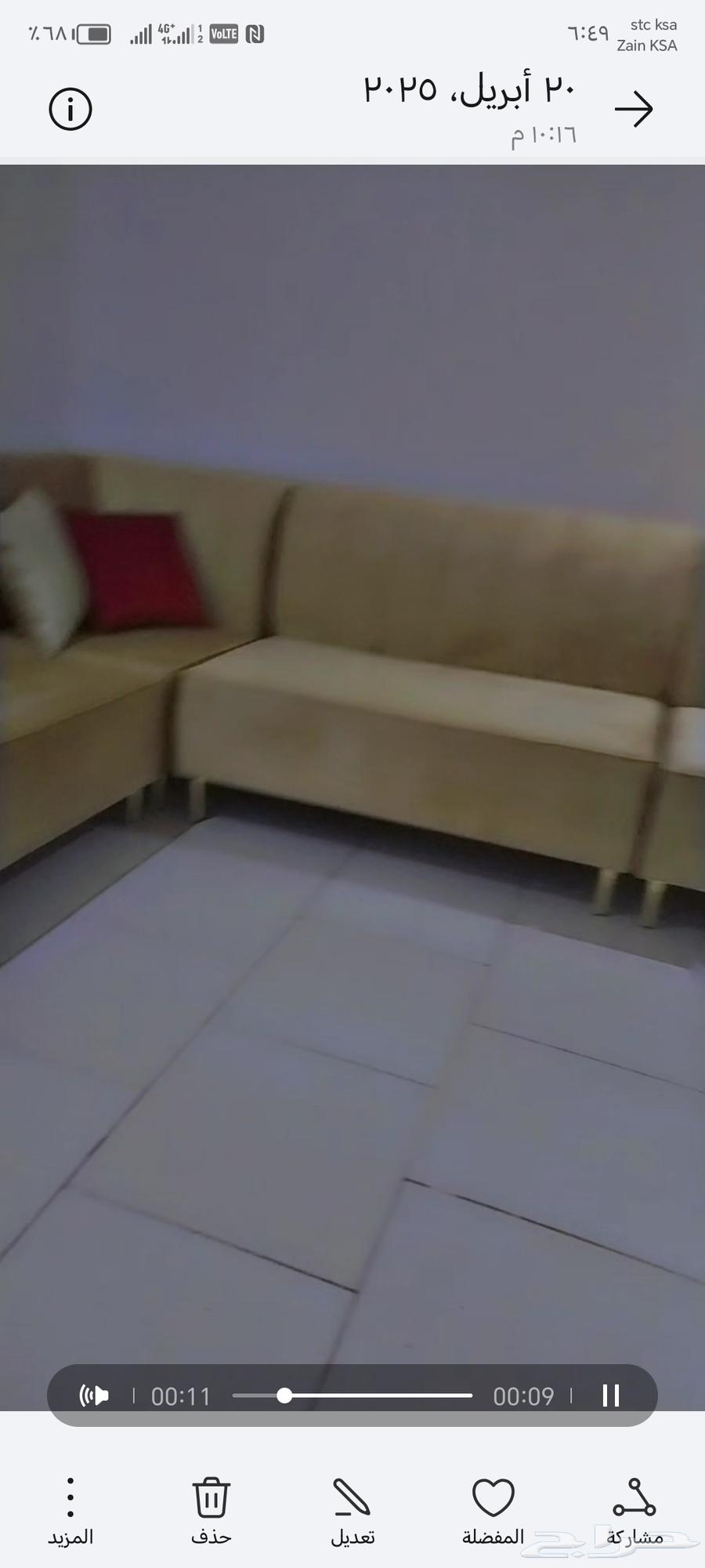 سلام طقم مجلس كااامل او صاله تقريبا 13 متر كبير للبيع64492380092802114