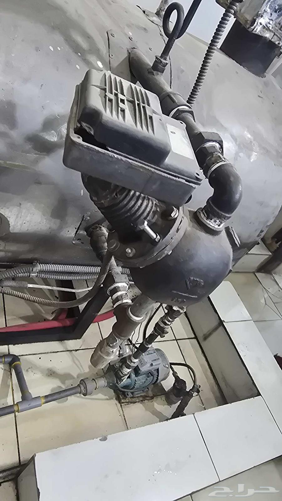 بيلر ديزل طول متر ونص شغال على الشرط مازال راكب في المغسلة64493124291073113