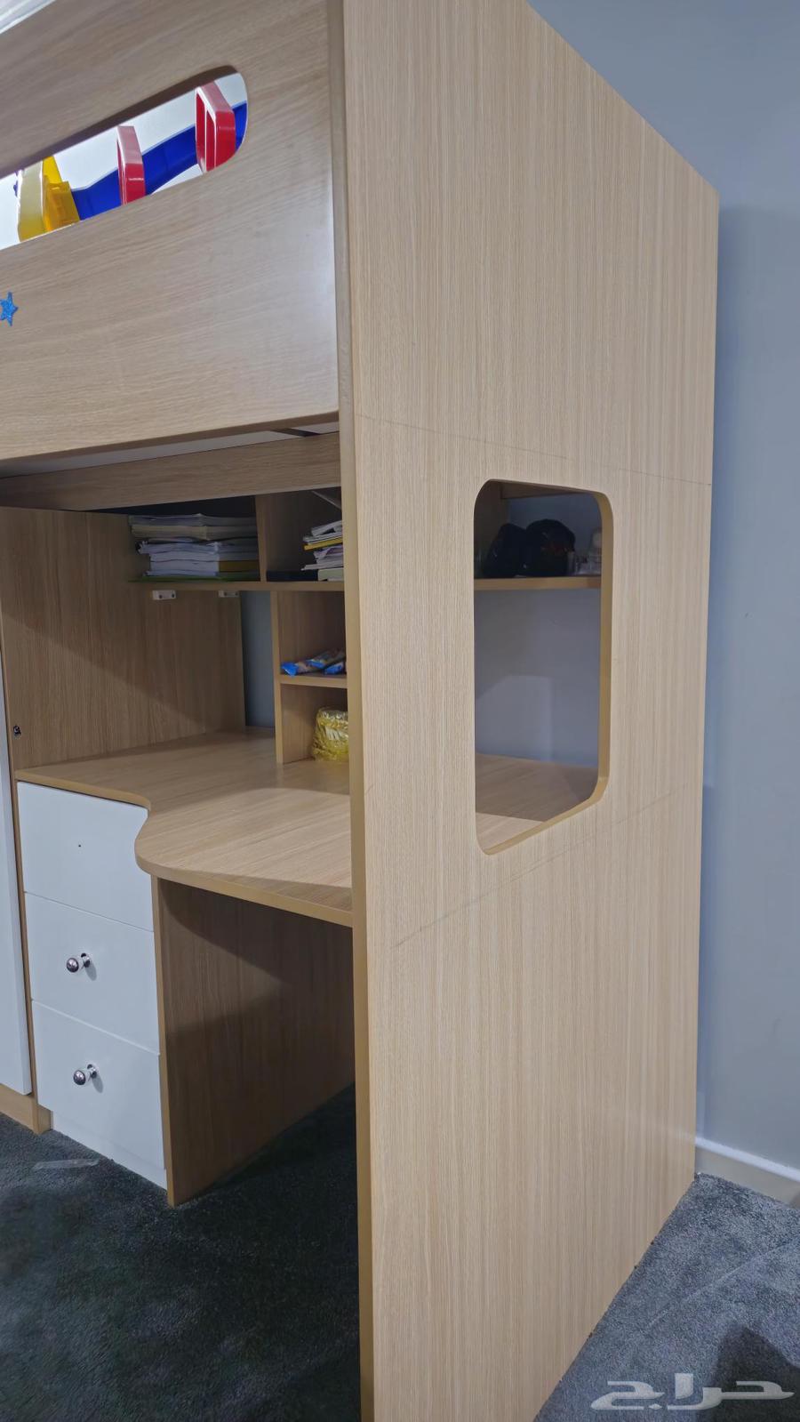 سرير ومكتب وخزانه ملابس64487883411585110