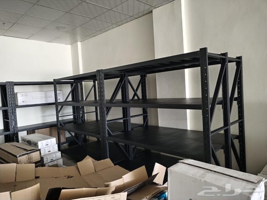 يوجد رفوف بقالة صيدليه ومستودعات تخزين جديد وبسعر مناسب64487278216321110