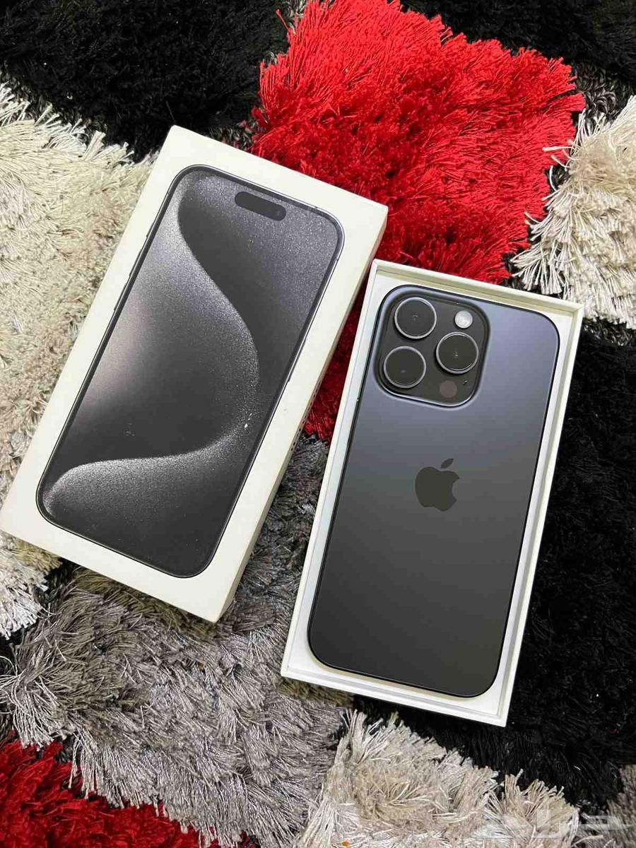 آيفون 15 برو أسود64494529793539110