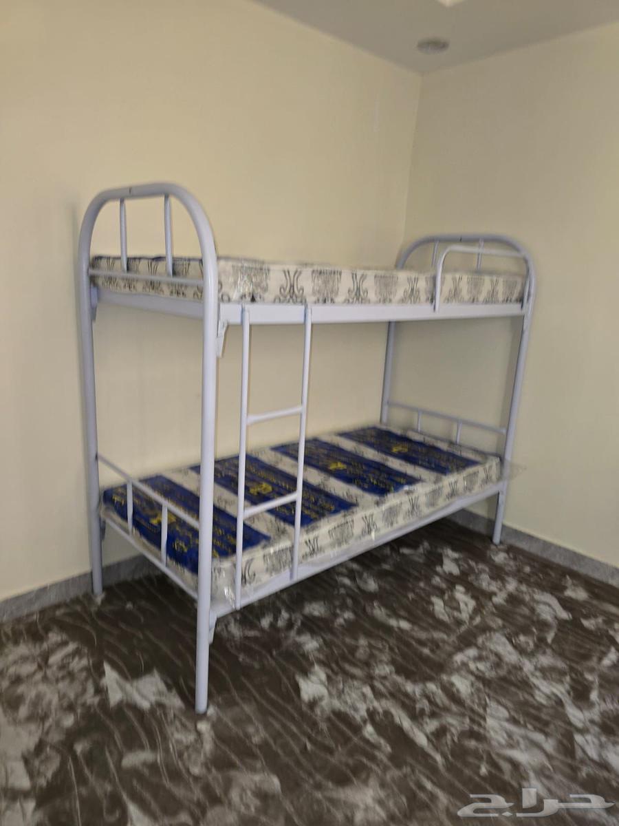 سرير حديد دورين دور واحد مرتبه بطانيه مخده دولاب حديد64488920519937112