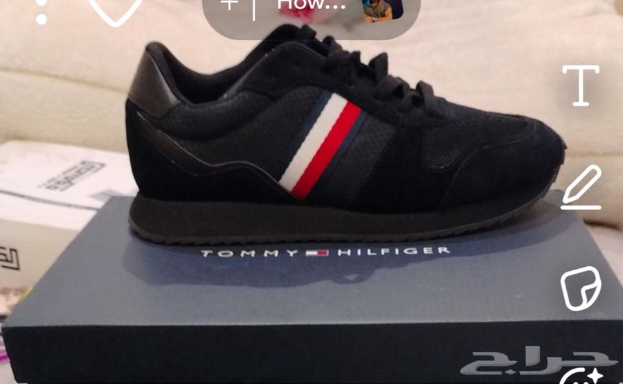 ساعة تومي الاصليه مستخدمه 3 مرات وجزمه تومي الاصليه64490715219713113