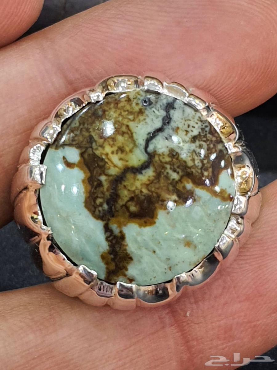 خاتم نوادر الجزع اليماني الاخضر64491795987970112