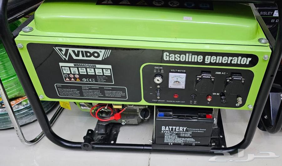 مطور كهرباء قوه 5500 جديد بالكرتون في الأحساء64487938158465110