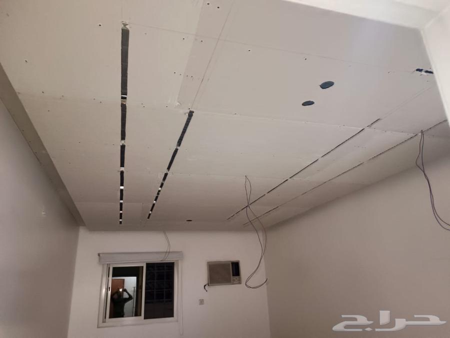 Single gypsum board ceiling in Riyadh64374200893057114