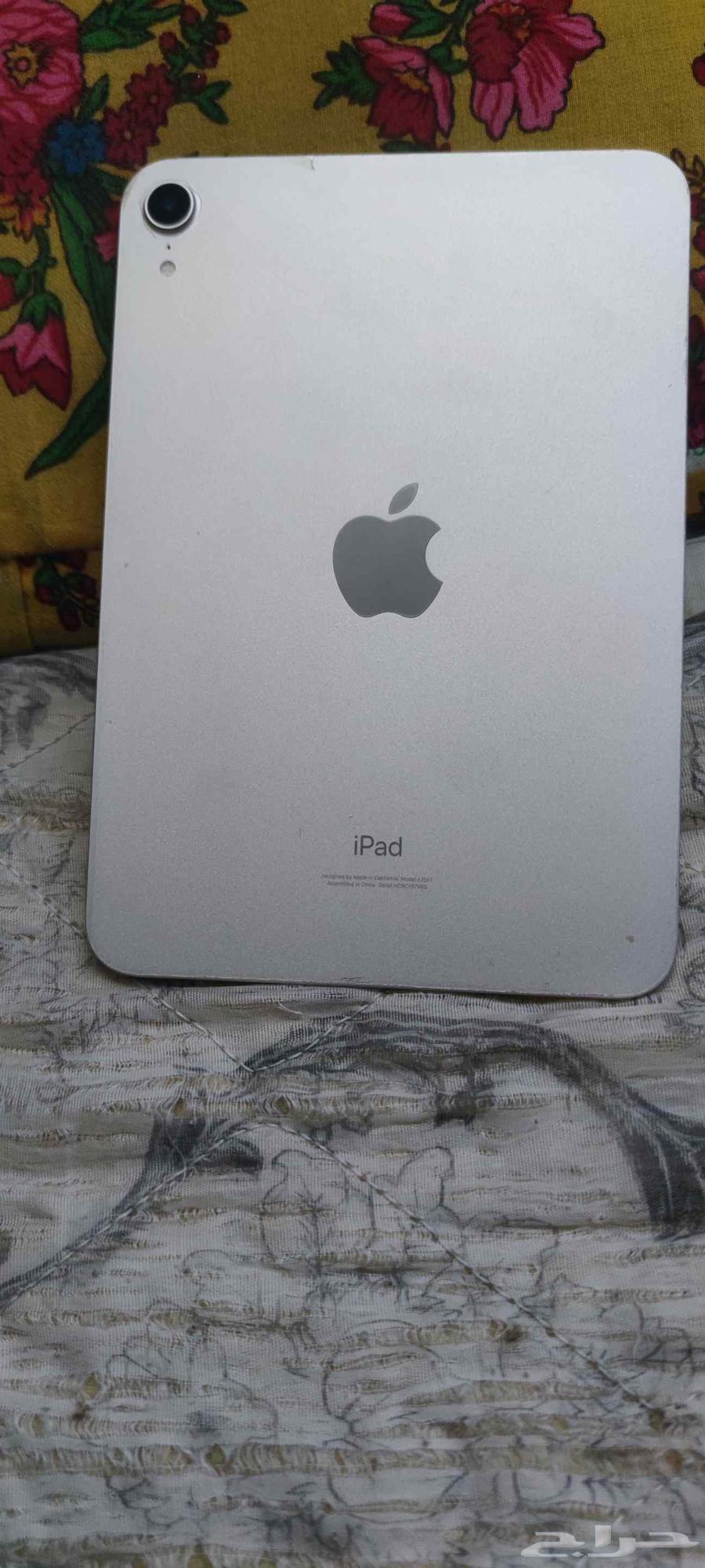 آي باد ميني 6 استخدامه لمدة 3 أشهر السعر 120064490701750530110