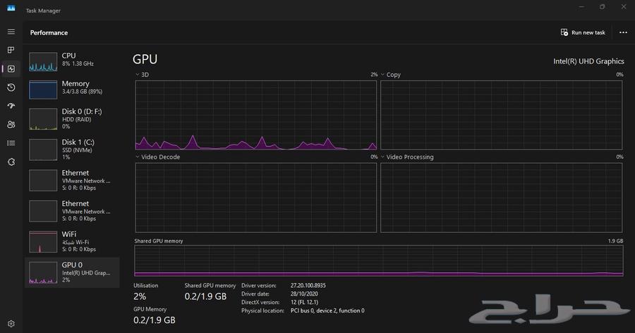 لاب توب HP 15-da3xxx بحالة ممتازة64487677386755114