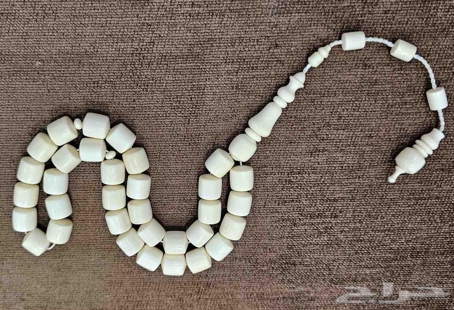 سبحه عاج قديمة قص برميلي - الرياض64491986387458111