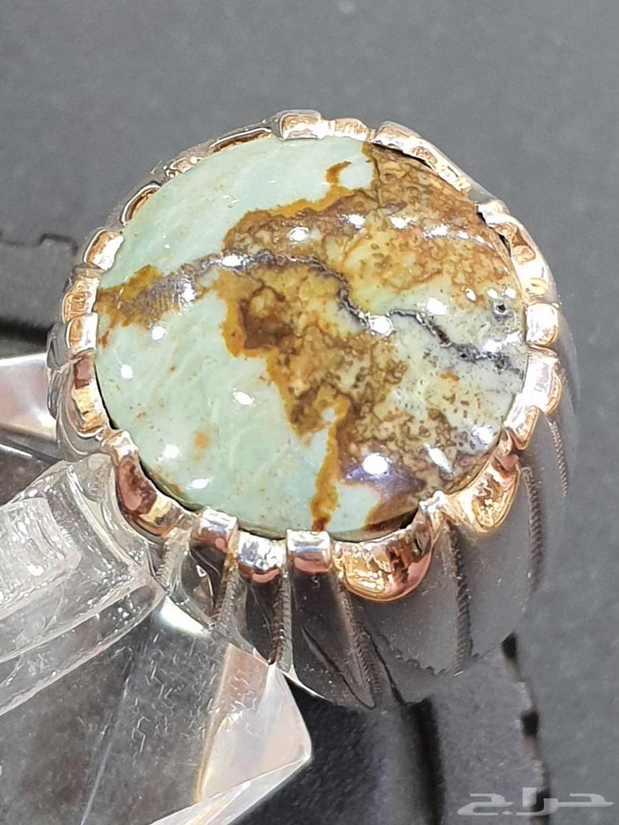 خاتم نوادر الجزع اليماني الاخضر64491795987970110